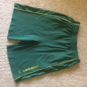 Nike Men’s basketball shorts, University of Oregon